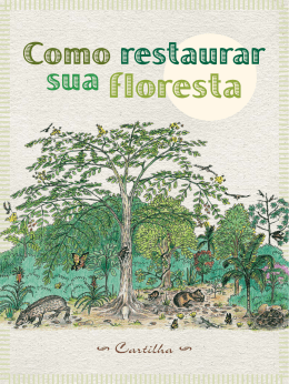 Cartilha Como restaurar sua floresta