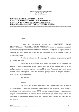 PROCESSO N - Tribunal Regional Eleitoral do Rio Grande do Sul