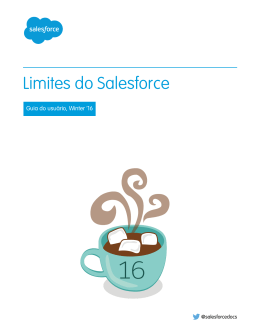 Limites do Salesforce