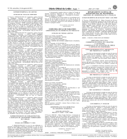 Aviso de Homologação e Adjudicação