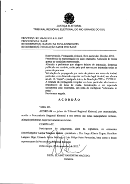 processo RE10630