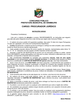 Prova_Procurador Jur&iacute;dico