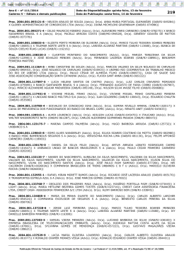 Ano 6 &ndash; n&ordm; 111/2014 Data de Disponibiliza&ccedil;&atilde;o: quinta