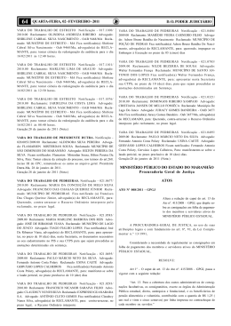 ato nº 08/2011 - Sítio do Ministério Público do Maranhão