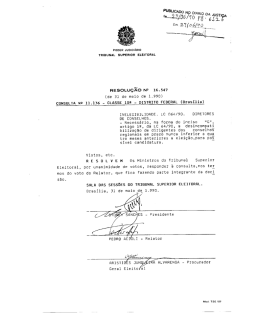 Impress&atilde;o de fax em p&aacute;gina inteira - TRE-RJ