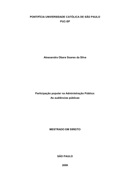 PONTIF&Iacute;CIA UNIVERSIDADE CAT&Oacute;LICA DE S&Atilde;O