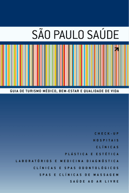 SÃO PAULO SAÚDE - São Paulo Turismo