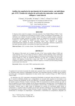 An&aacute;lise da sequ&ecirc;ncia do movimento de levantar/sentar, em