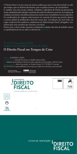 O Direito Fiscal eI um dos ramos da ciência jurídica que mais se tem
