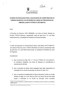 Estremo - C&acirc;mara Municipal de Estremoz