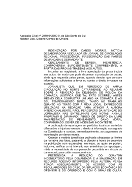 Apelação Cível nº 2010.042600-9, de São Bento do Sul