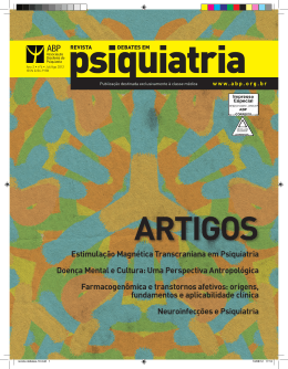 Estimula&ccedil;&atilde;o Magn&eacute;tica Transcraniana em Psiquiatria Doen&ccedil;a