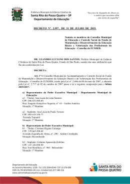 DECRETO N 2597, DE 31 DE AGOSTO DE 2015