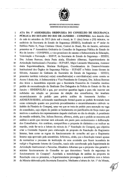ATA DA 1° ASSEMBLEIA ORDINÁRIA DO
