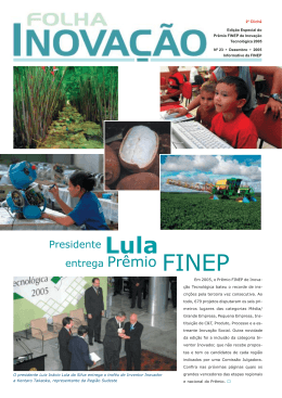 Presidente Lula entrega Prêmio .INEP