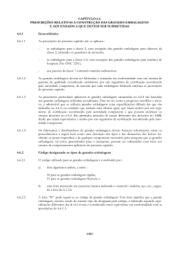 1000 CAP&Iacute;TULO 6.6 PRESCRI&Ccedil;&Otilde;ES RELATIVAS &Agrave;