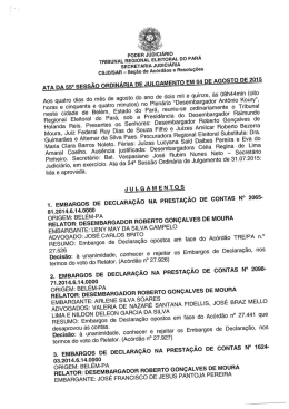 Scanned Document - Tribunal Regional Eleitoral do Par&aacute;