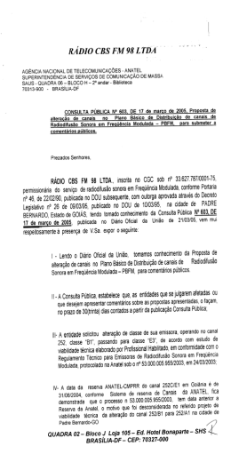 R&aacute;dio CBS FM 98 LTDA