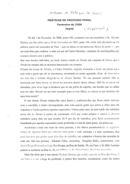 C1/2005: Práticas de Processo Penal