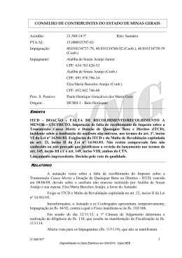 21508 - Secretaria de Estado de Fazenda de Minas Gerais