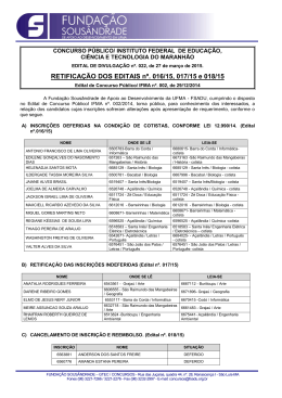 24. Retifica&ccedil;&atilde;o dos Editais 16, 17 e 18  (59 Downloads)
