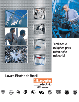 Produtos e soluções para automação industrial Lovato Electric do