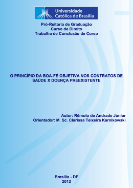 Rêmolo de Andrade Júnior - Universidade Católica de Brasília