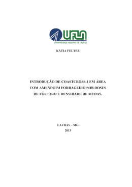 DISSERTA&Ccedil;&Atilde;O_Introdu&ccedil;&atilde;o de coastcross em &aacute;rea com