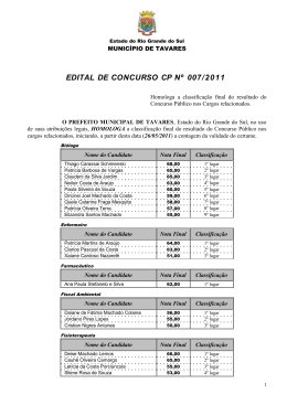 Edital-2011-007-Resultado Final