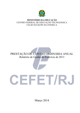 2013 - Cefet-RJ