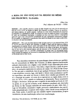 a roda de s&atilde;o gon&ccedil;alo na regi&atilde;o do m&eacute;dio s&atilde;o francisco, na bahia