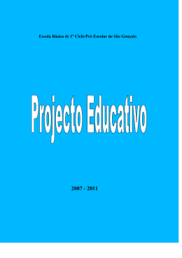 Escola B&aacute;sica de 1&ordm; Ciclo/Pr&eacute;