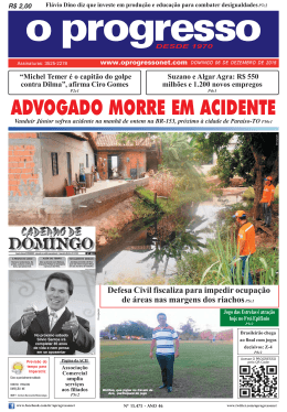ADVOGADO MORRE EM ACIDENTE