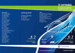 Programa Provis&oacute;rio - Jornada Reumatologia Porto OUT10
