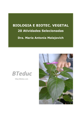 PDF (P) para  - BioTecnologia