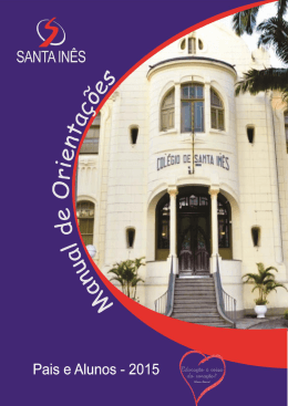manual do colegio - Colégio de Santa Inês