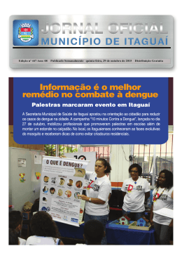 Edição 447.indd - Prefeitura de Itaguaí