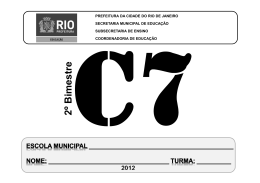 7&ordm; ano - BIO NA REDE