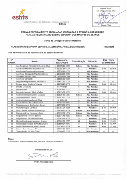 Dire&ccedil;&atilde;o e Gest&atilde;o Hoteleira