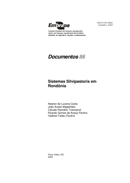 Documentos86 Sistemas Silvipastoris em Rond&ocirc;nia