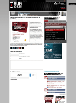 UAlg e FNAC organizam ciclo de debates sobre temas da atualidade