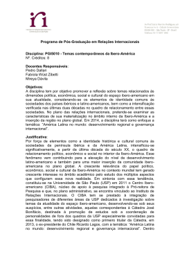 PGI5010 - Temas contemporâneos da Ibero