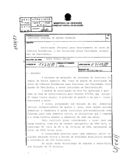 0 processo em ep&iacute;grafe, de interesse do Instituto In