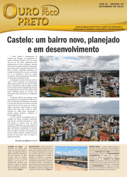 Castelo: um bairro novo, planejado e em