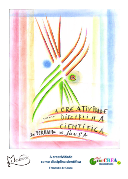 A criatividade como disciplina científica