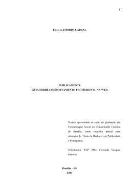 Erich Amorim Cabral - Universidade Cat&oacute;lica de Bras&iacute;lia