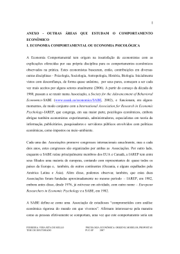 I ANEXO - OUTRAS &Aacute;REAS QUE ESTUDAM O