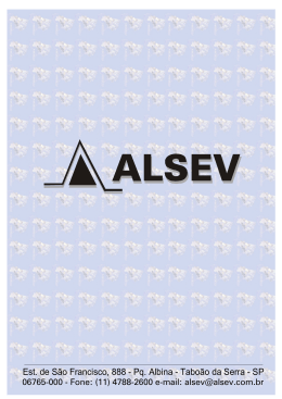 Est. de S&atilde;o Francisco, 888 - Pq. Albina - Tabo&atilde;o da Serra - SP