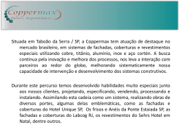 Situada em Tabo&atilde;o da Serra / SP, a Coppermax tem