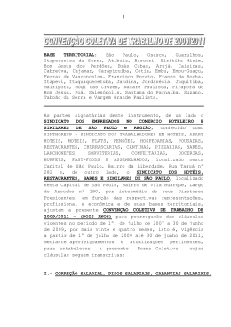 1 BASE TERRITORIAL: S&atilde;o Paulo, Osasco - SinHoRes